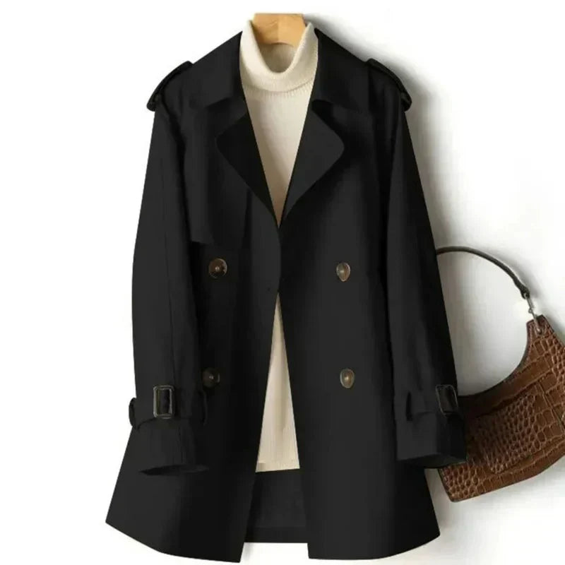 Nora | Klassisk Dobbeltbrystet Trenchcoat til Kvinder