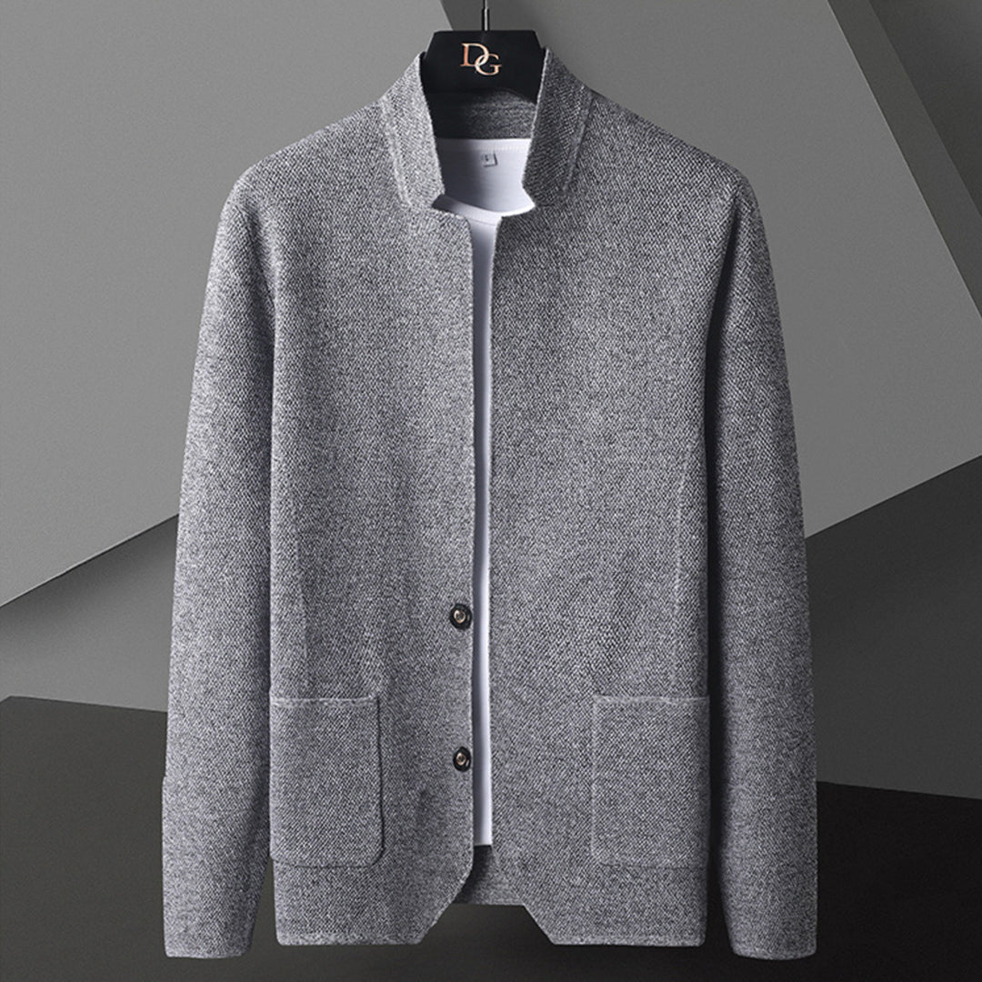 Jacob | Casual cardigan i bomuld til mænd