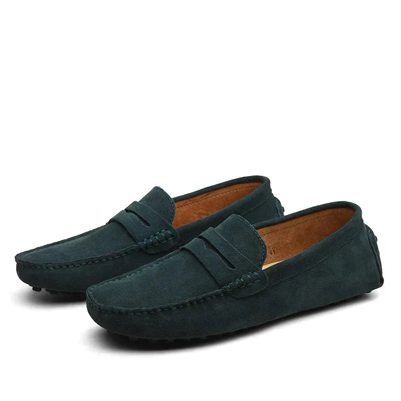 Noah | Tidløse Læder Loafers med Komfort
