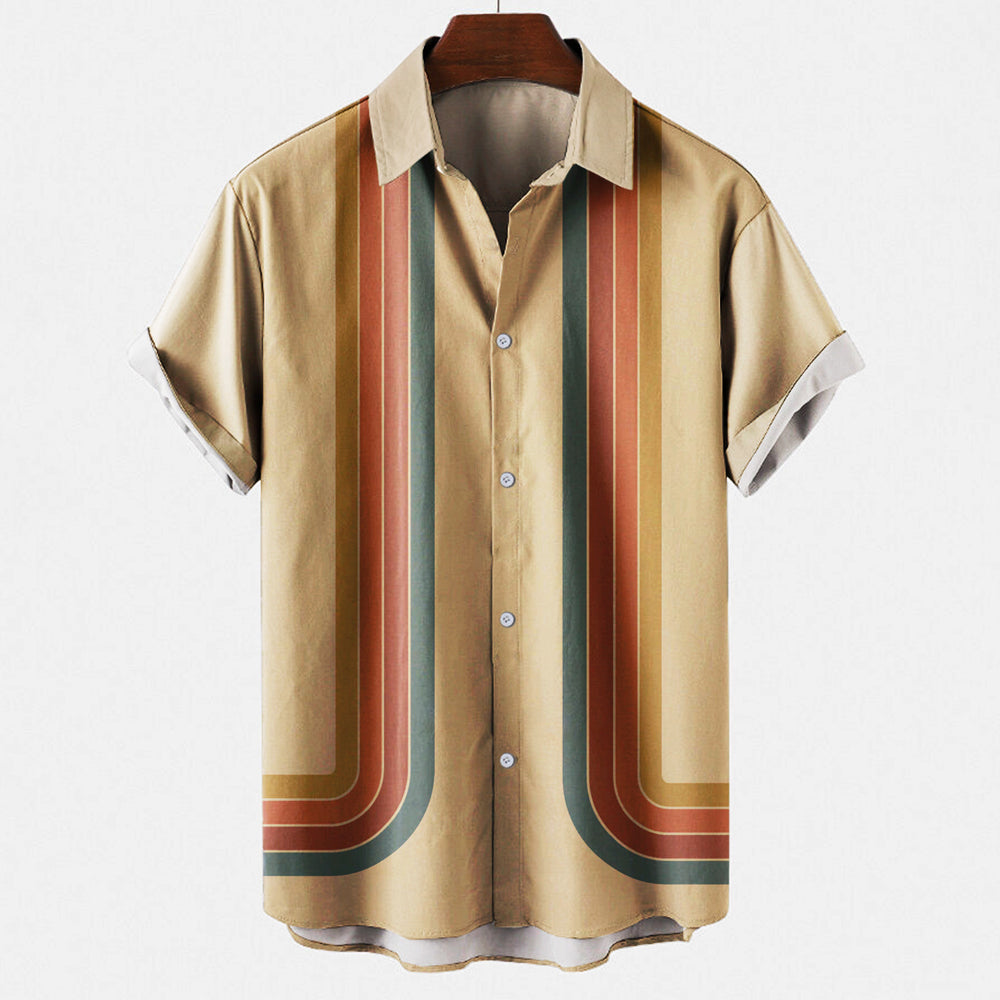 Mikkel - Retro skjorte med løs pasform