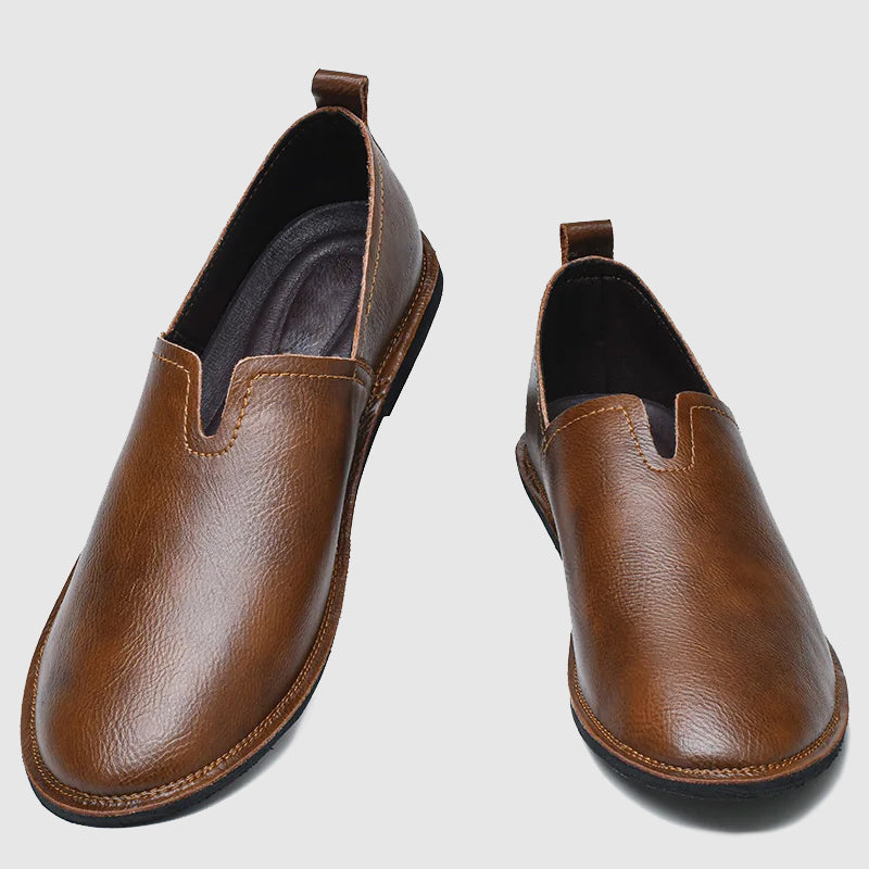 William | Tidløse Læder Loafers med Komfort