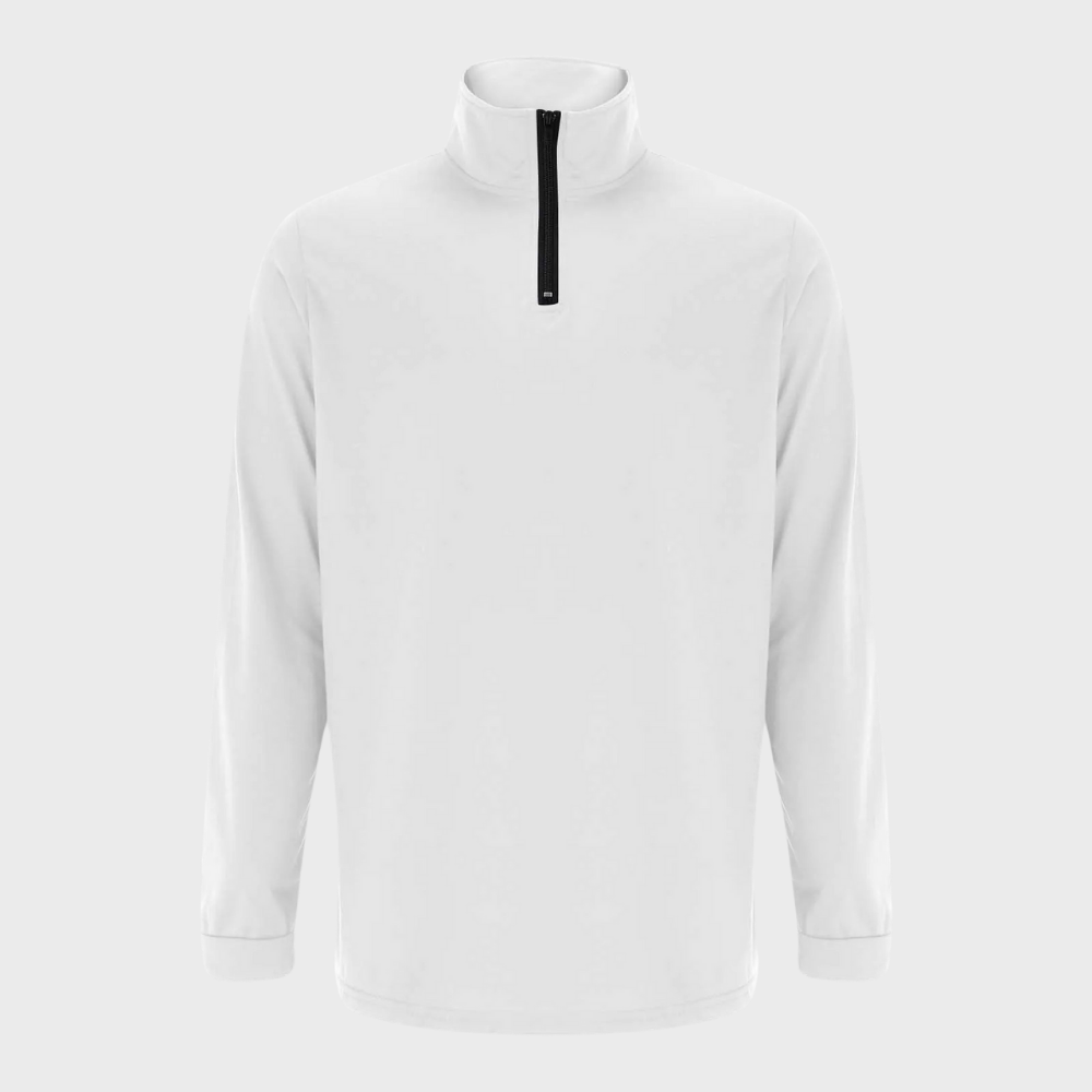 Victor | Lys sweater med lynlås til mænd