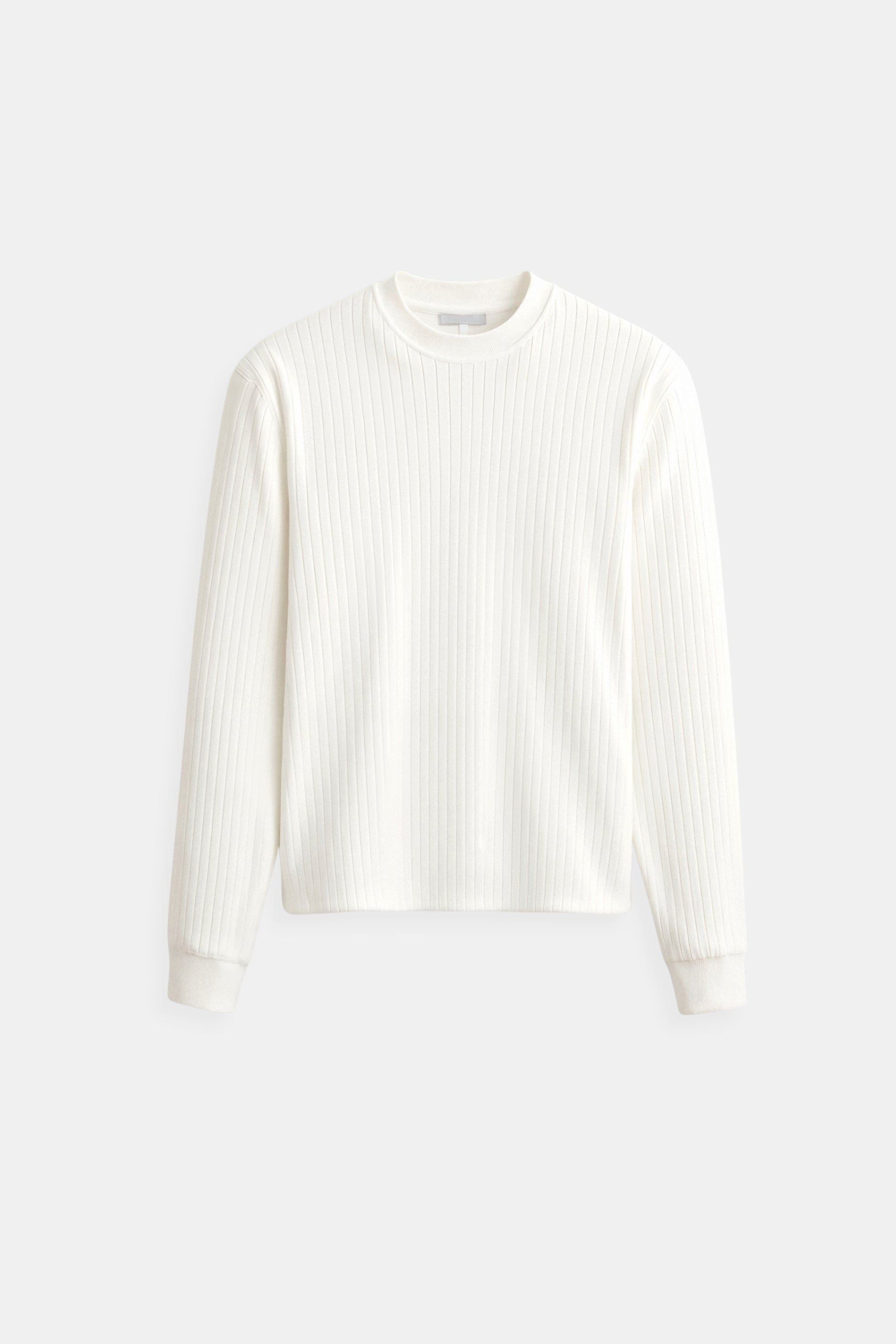 Martin | Ribstrikket sweater med lange ærmer til mænd