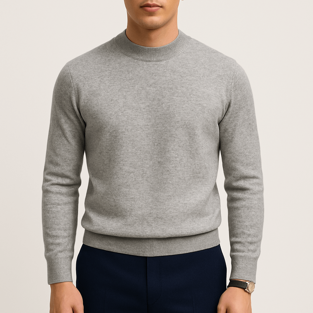 Daniel | Slankt strik sweater til mænd