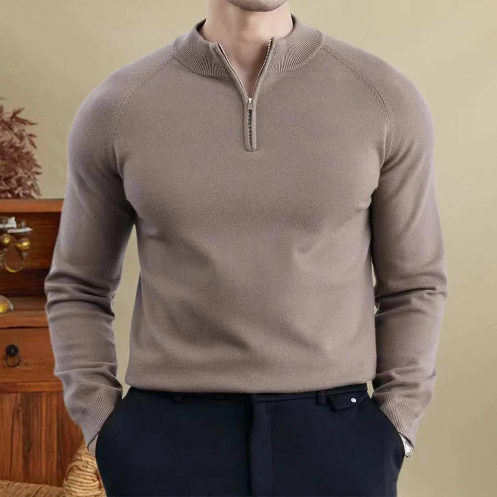 Rasmus | Uld sweater i slim-fit design til mænd