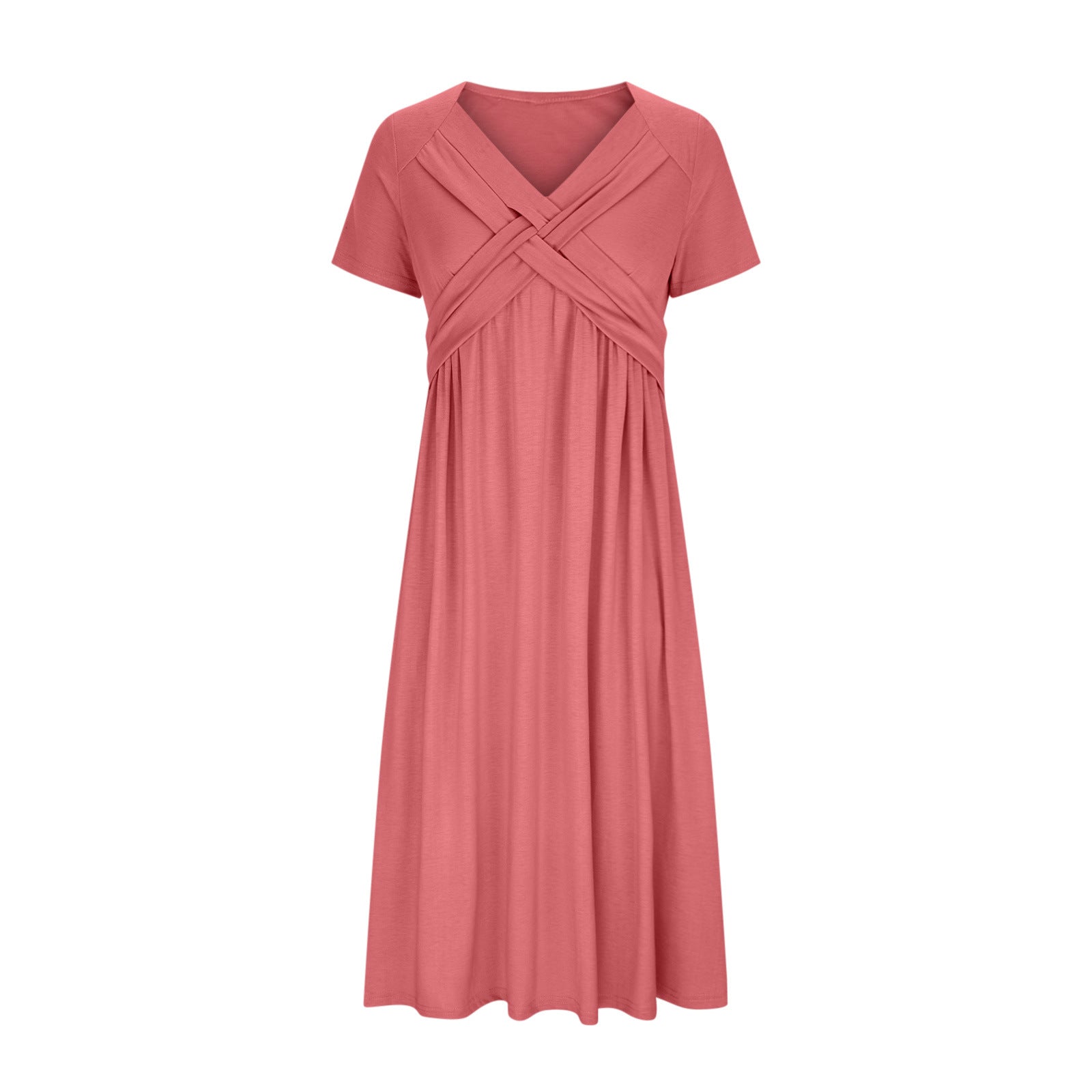 Mirella | Elegant Kjole med V-hals Design