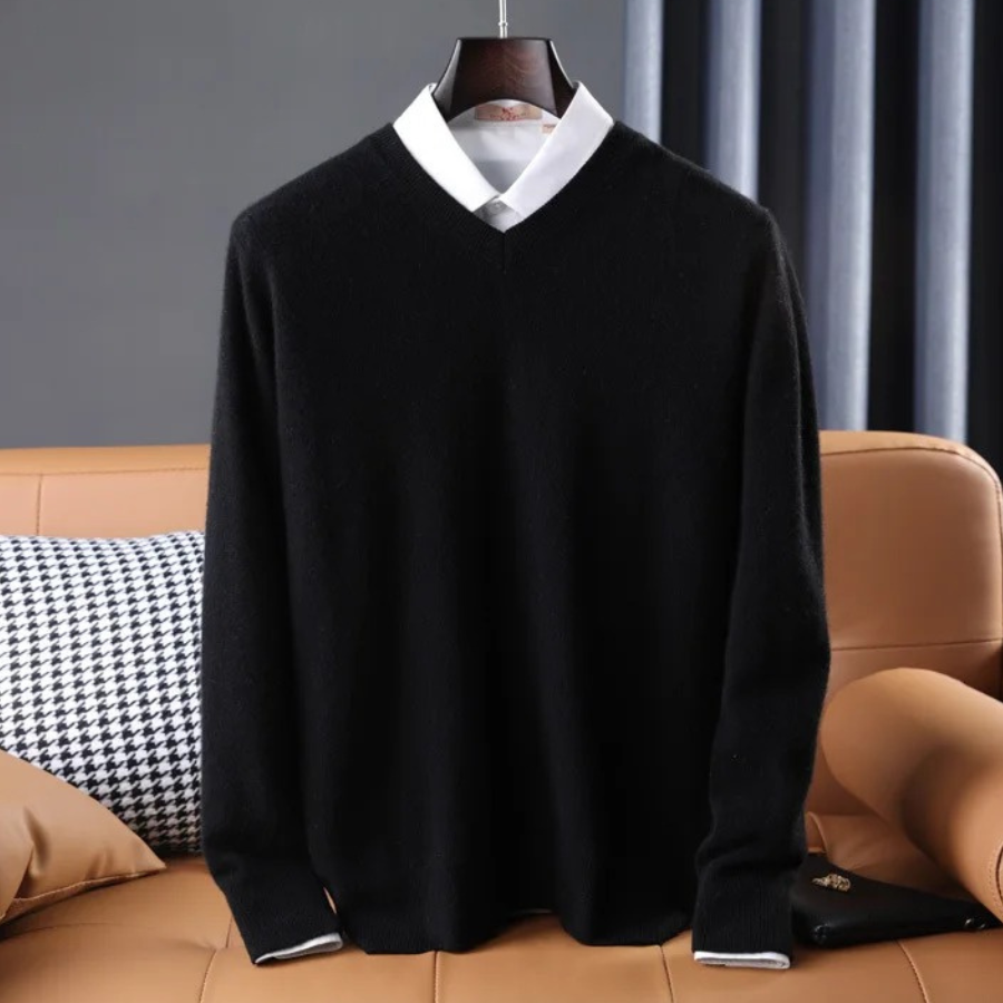 Noah | Cashmere sweater i luksusdesign til mænd