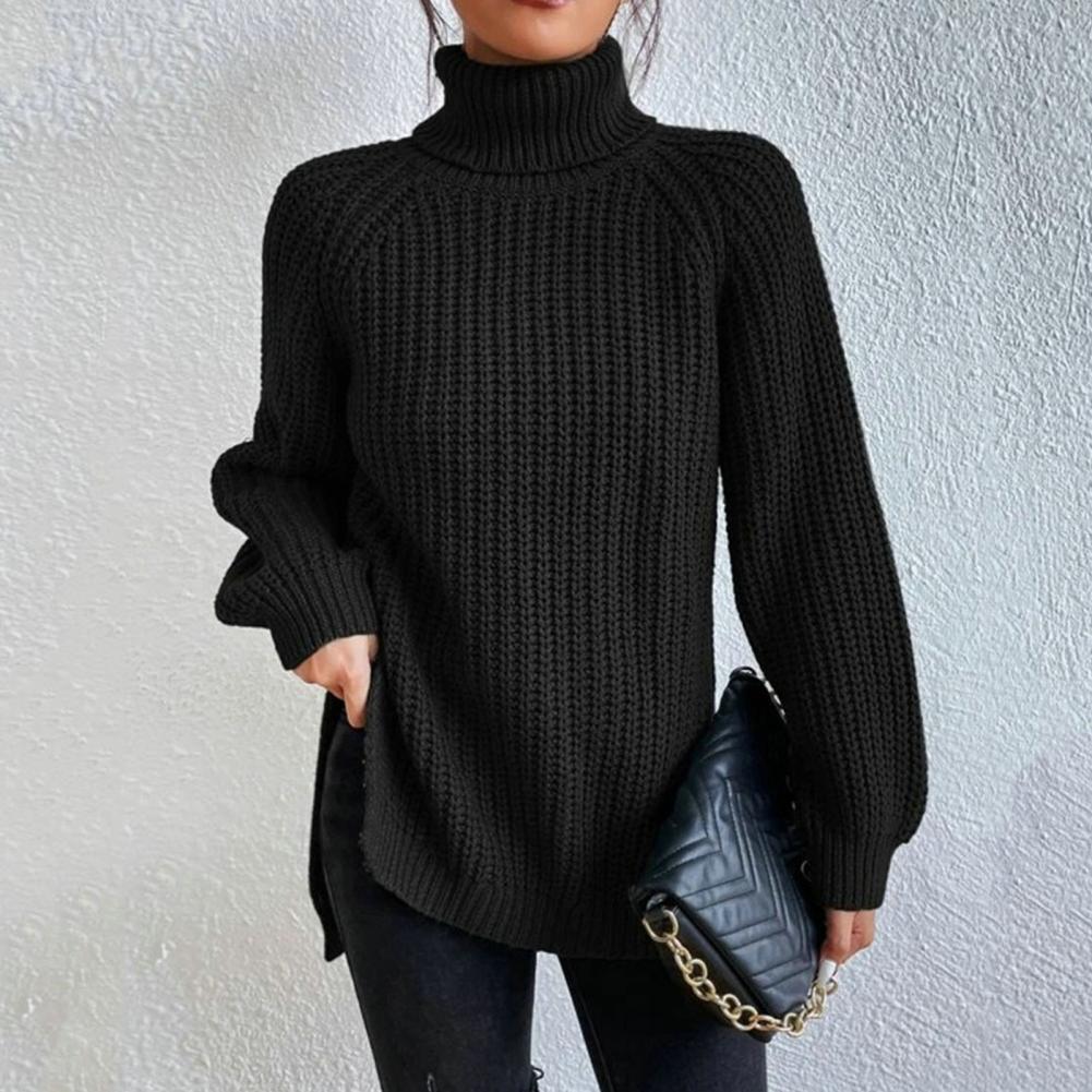 Sonja | Varm Kvinde Turtleneck Sweater til Vinter