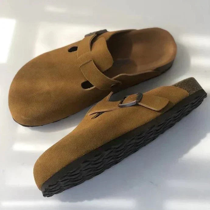 Emil | Eksklusive Suede Sandaler Boston Style