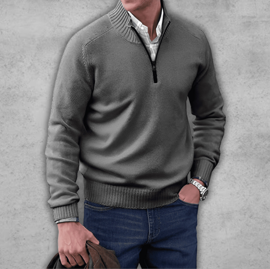 Jonas | Elegant sweater i bomuld til mænd