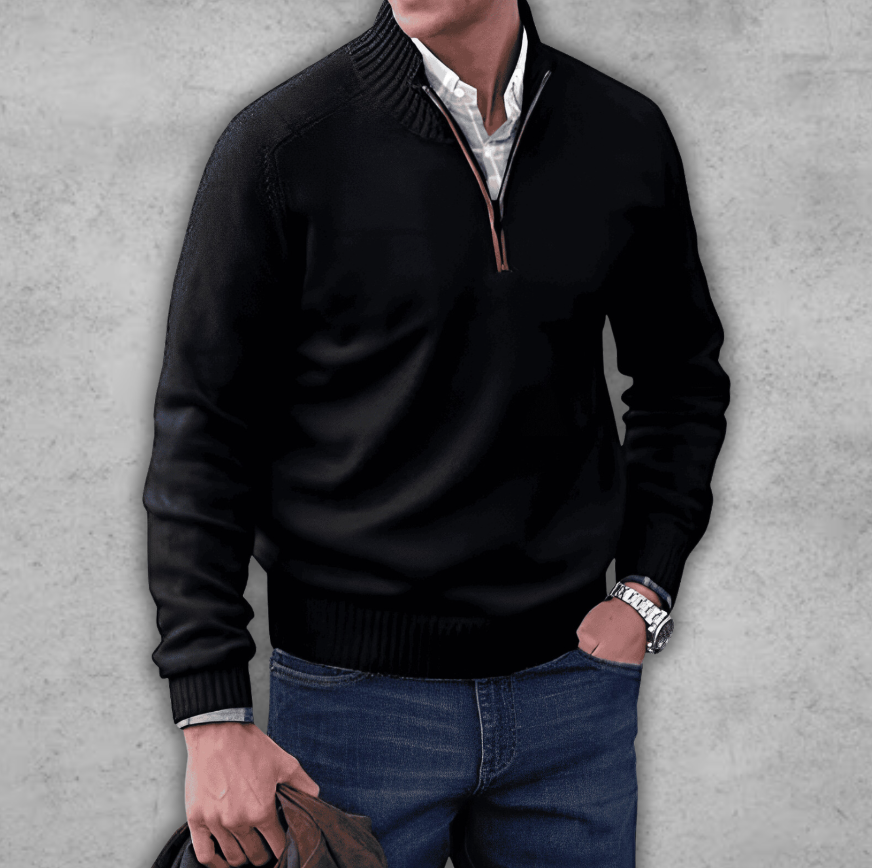 Jonas | Elegant sweater i bomuld til mænd