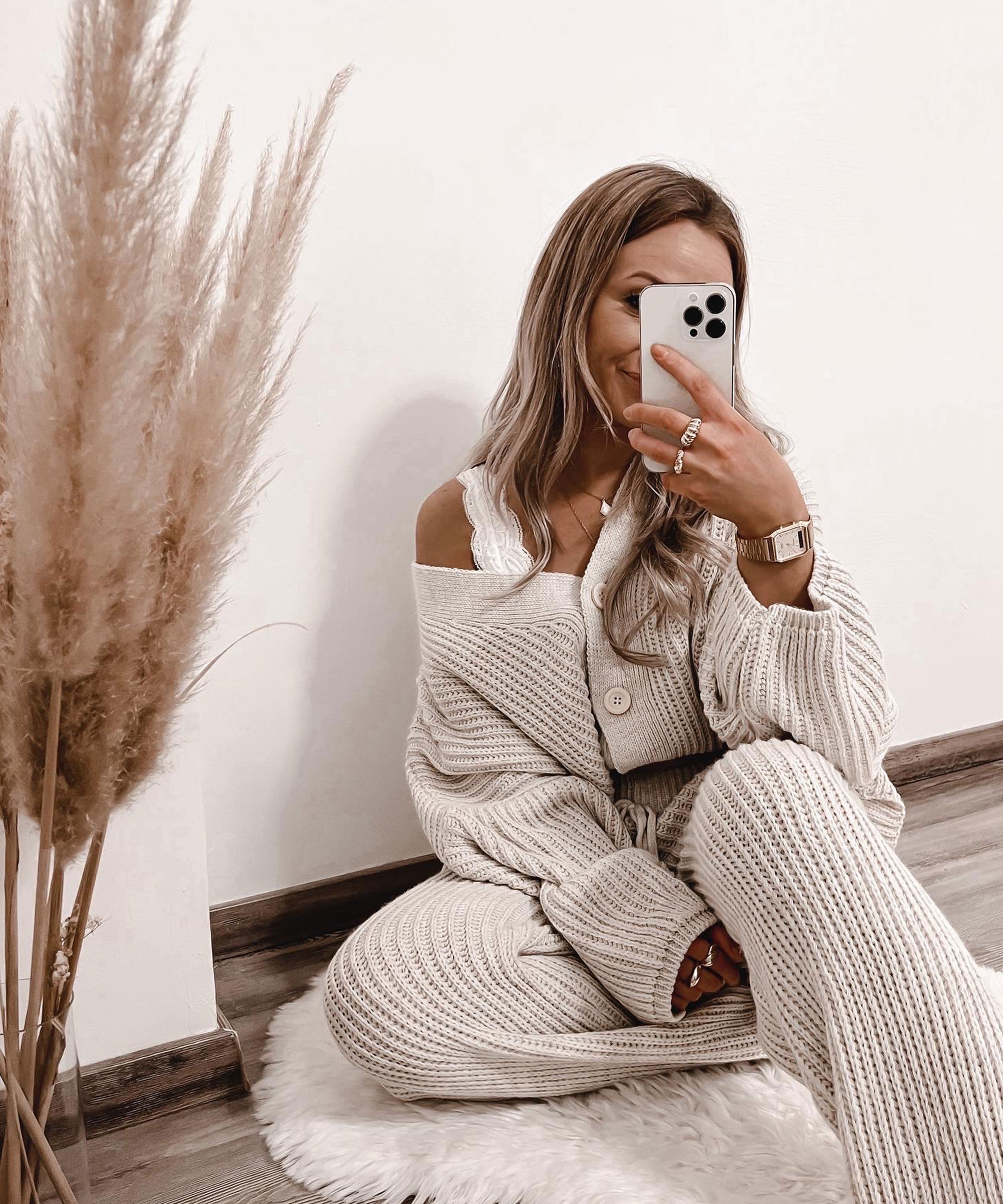 Kirsten | Sæt i Beige til Kvinder