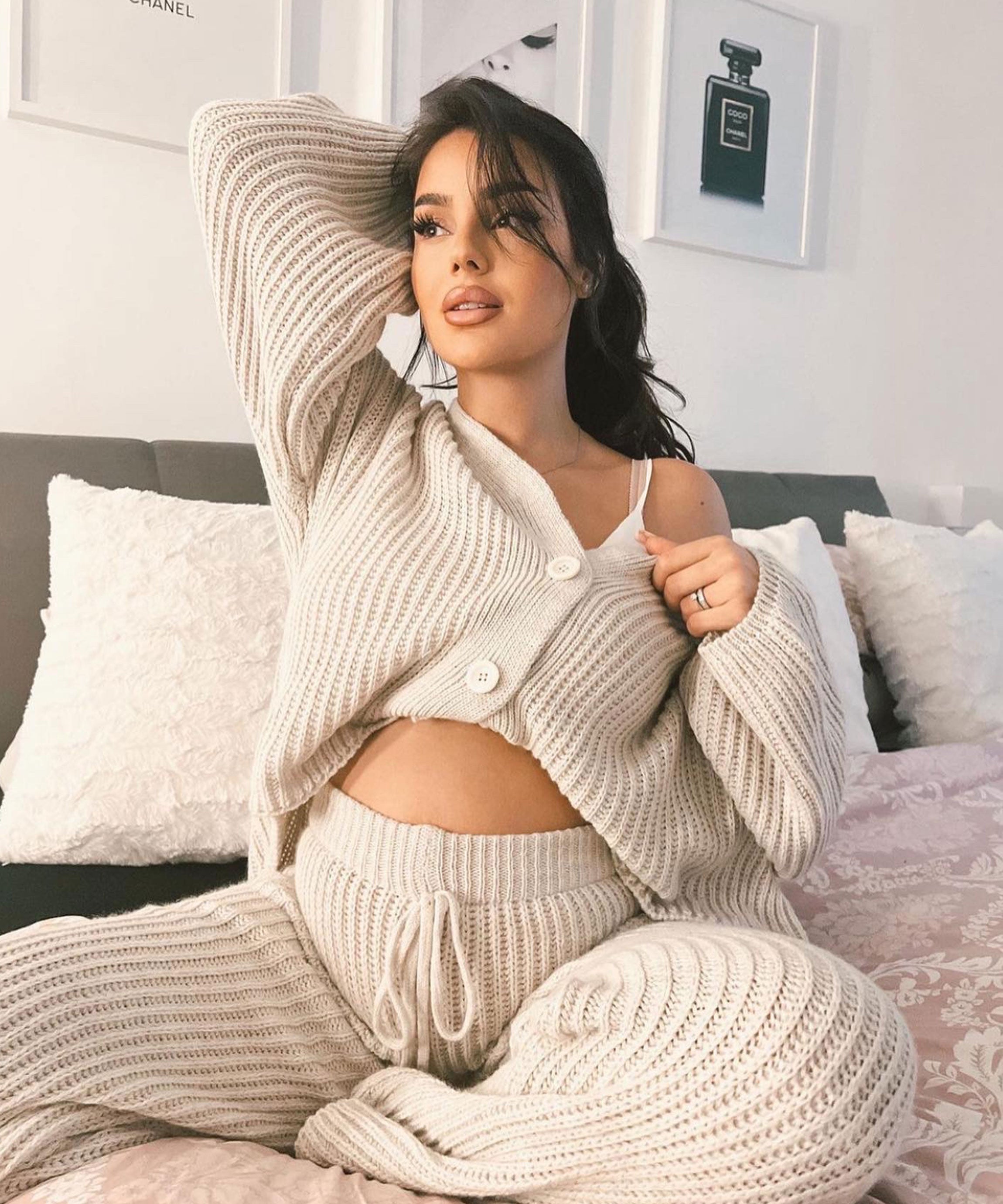 Kirsten | Sæt i Beige til Kvinder