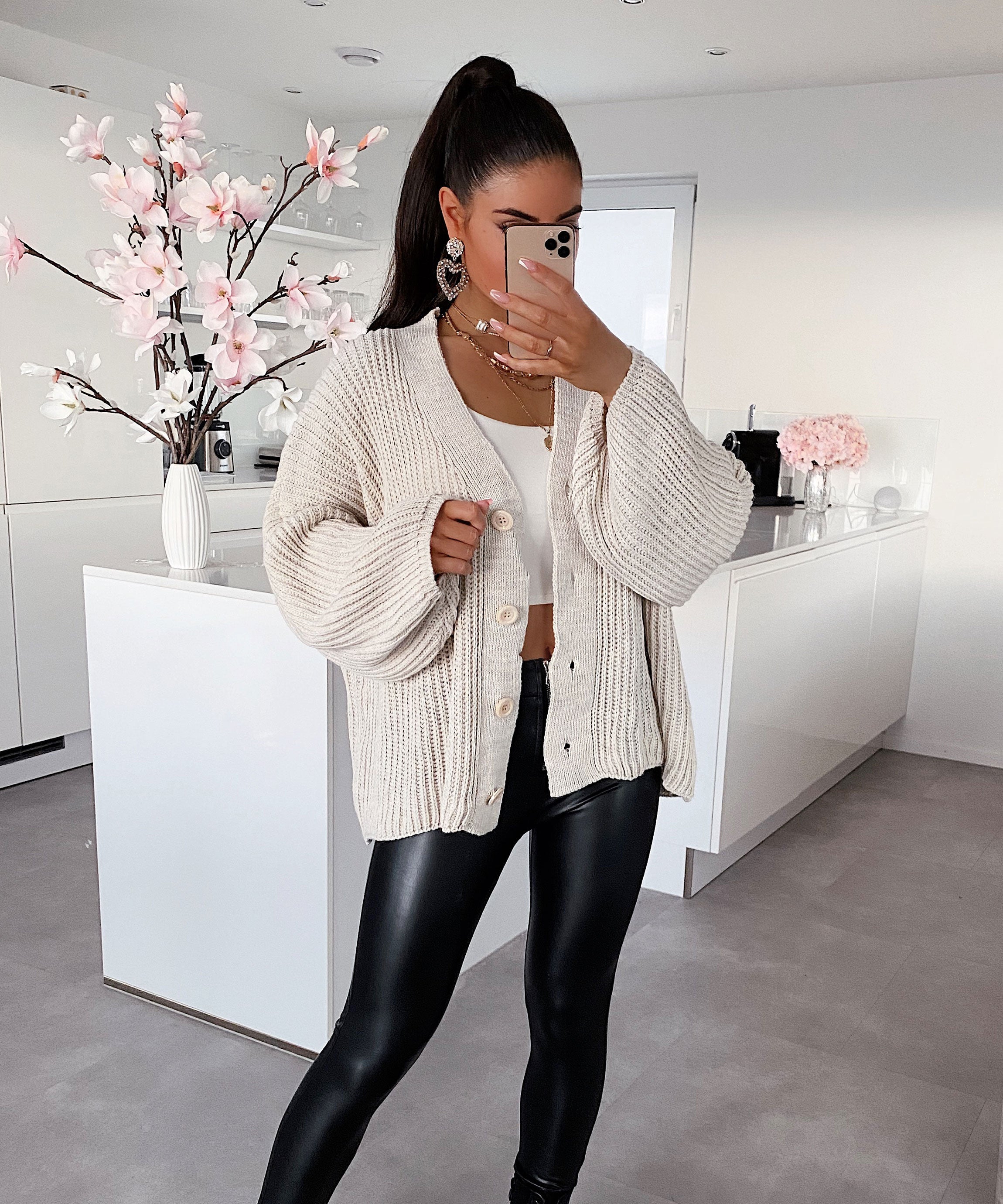 Kirsten | Sæt i Beige til Kvinder