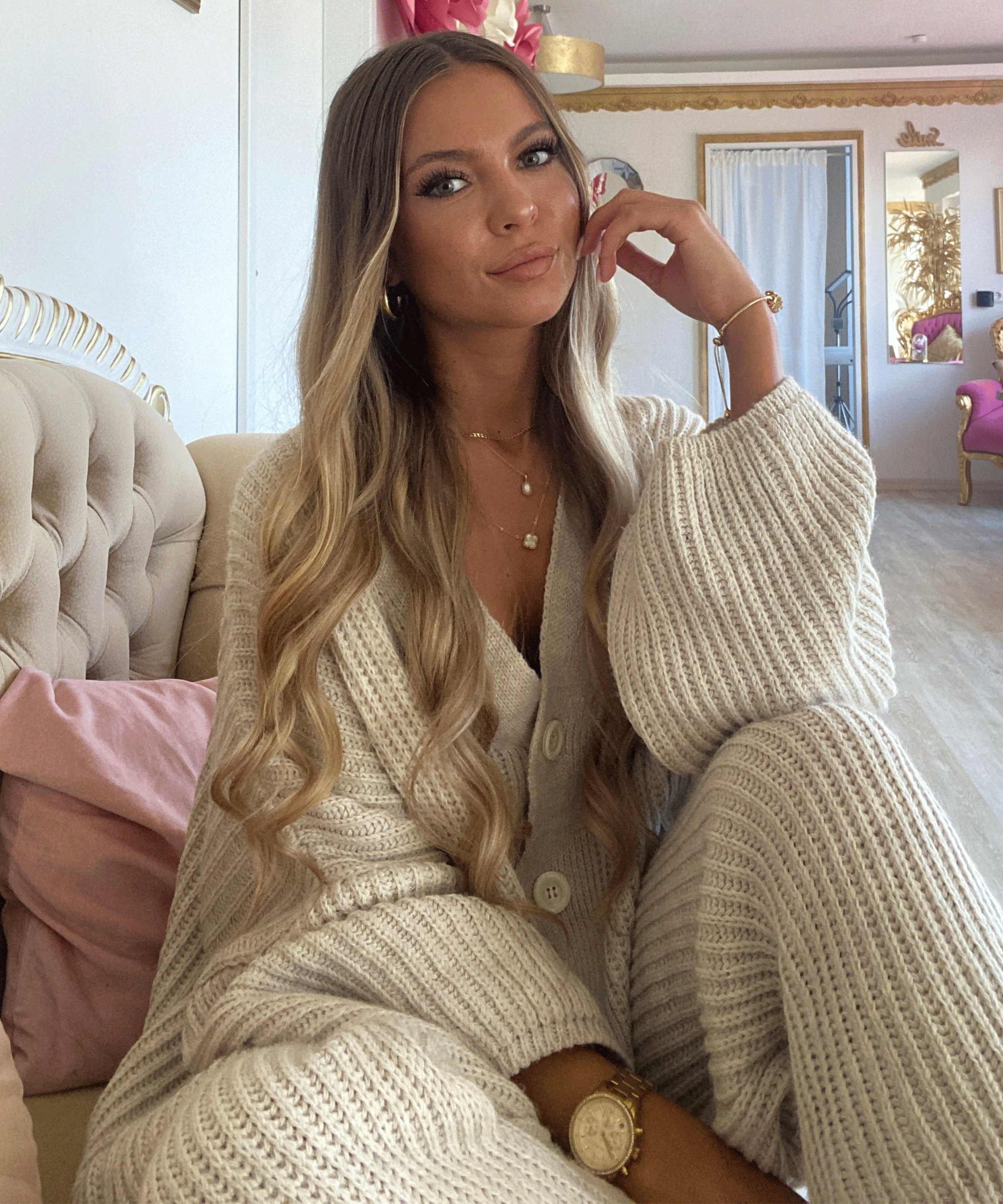 Kirsten | Sæt i Beige til Kvinder