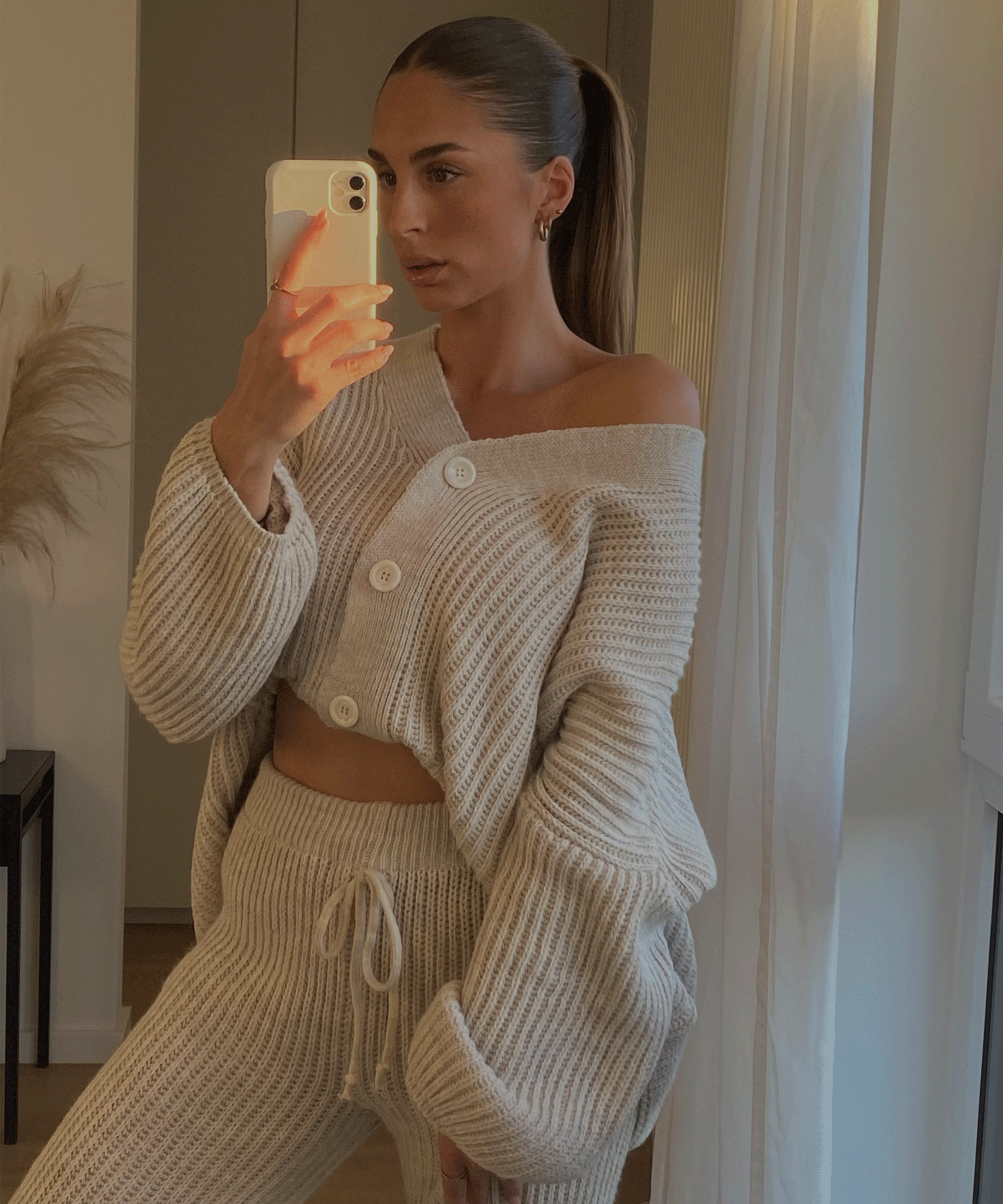 Kirsten | Sæt i Beige til Kvinder