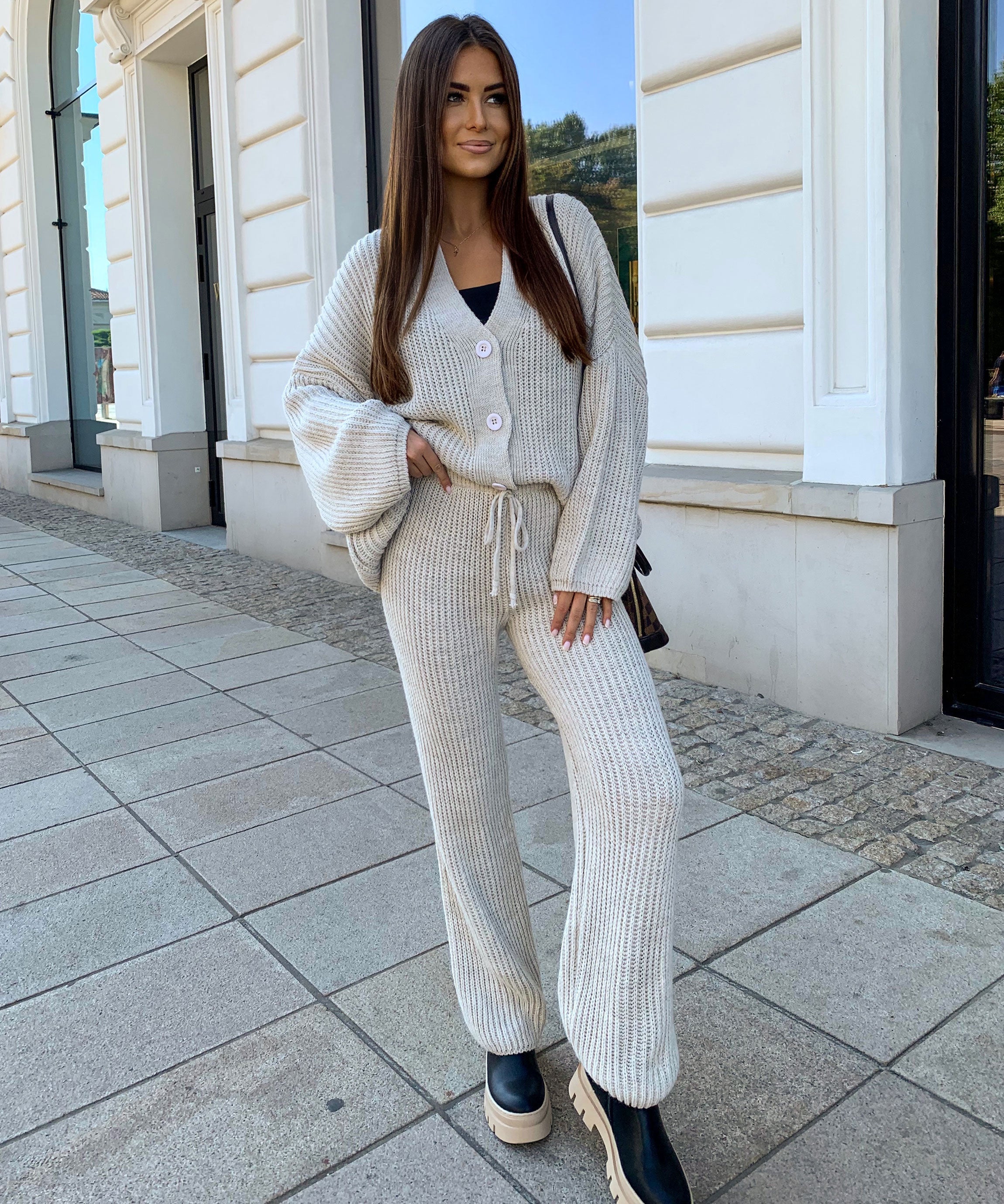 Kirsten | Sæt i Beige til Kvinder