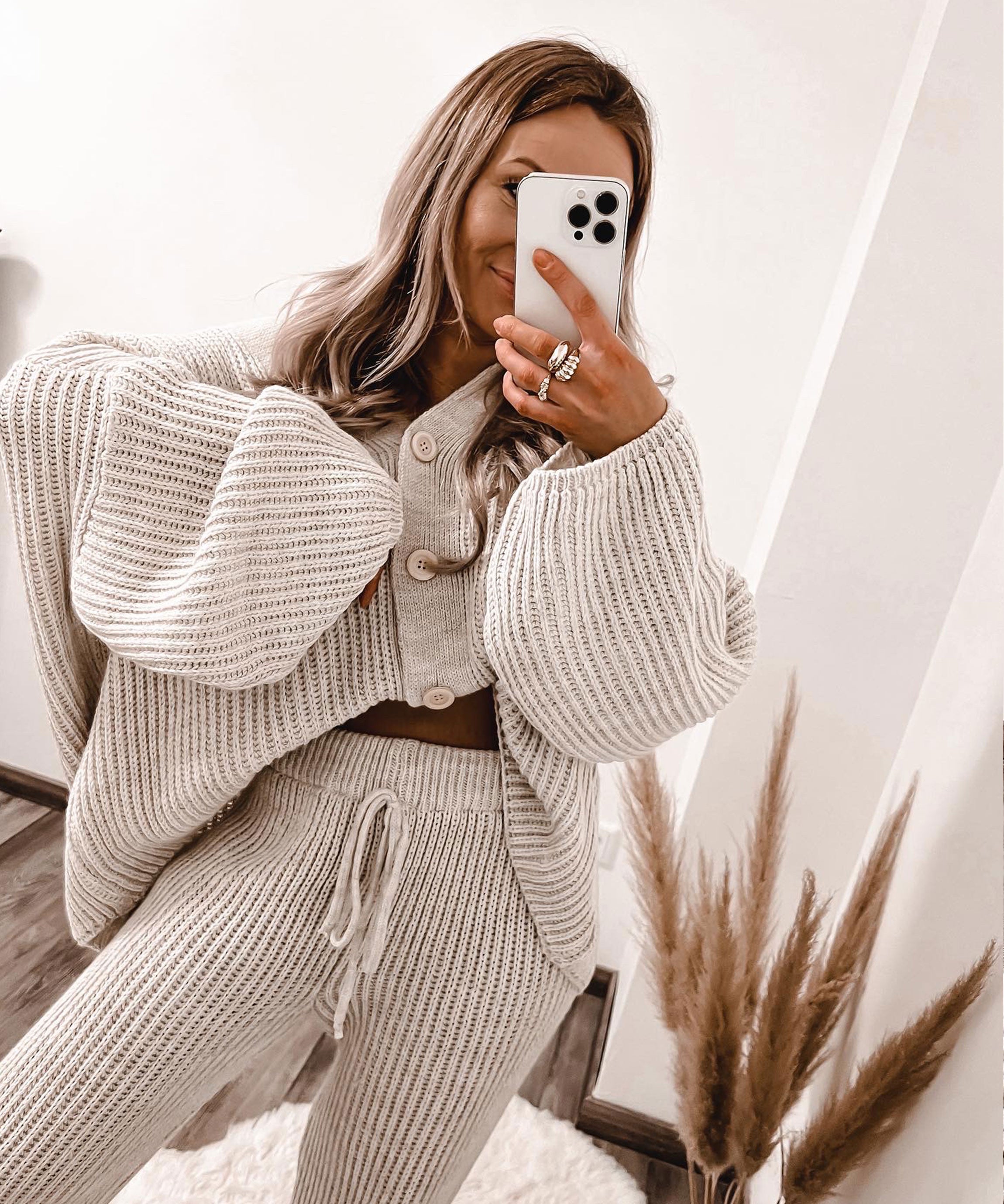 Kirsten | Sæt i Beige til Kvinder