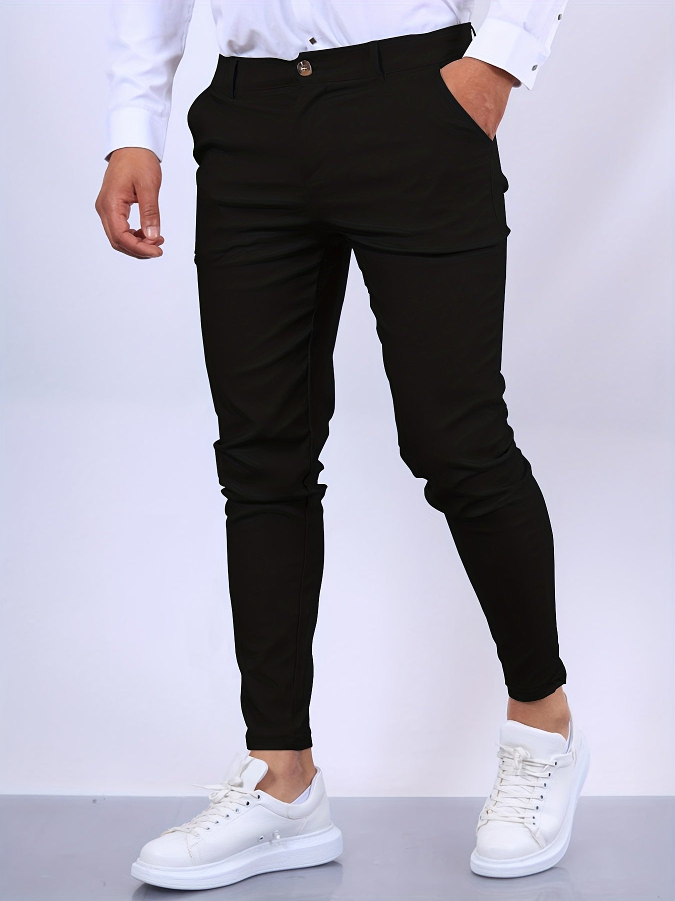 Elegante Herrebukser Slim Fit med Moderne Design