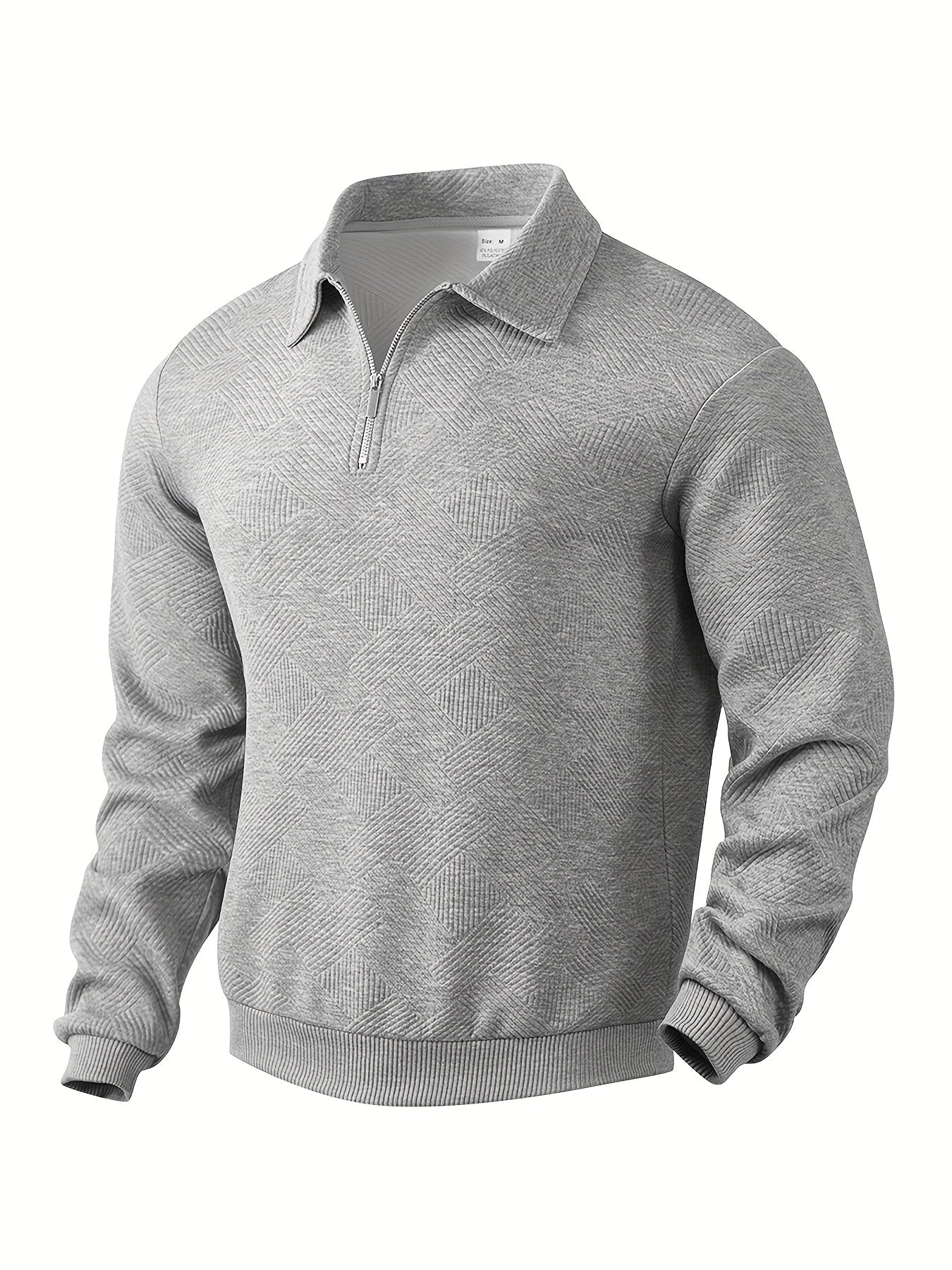 Finn | Sweater med lynlås foran til mænd