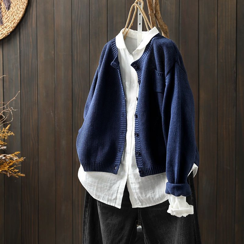 Sofia | Kvinders Plus Size Strikket Cardigan Komfort