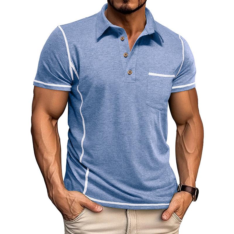 Victor | Herre Slim Fit Kortærmet Polo Skjorte