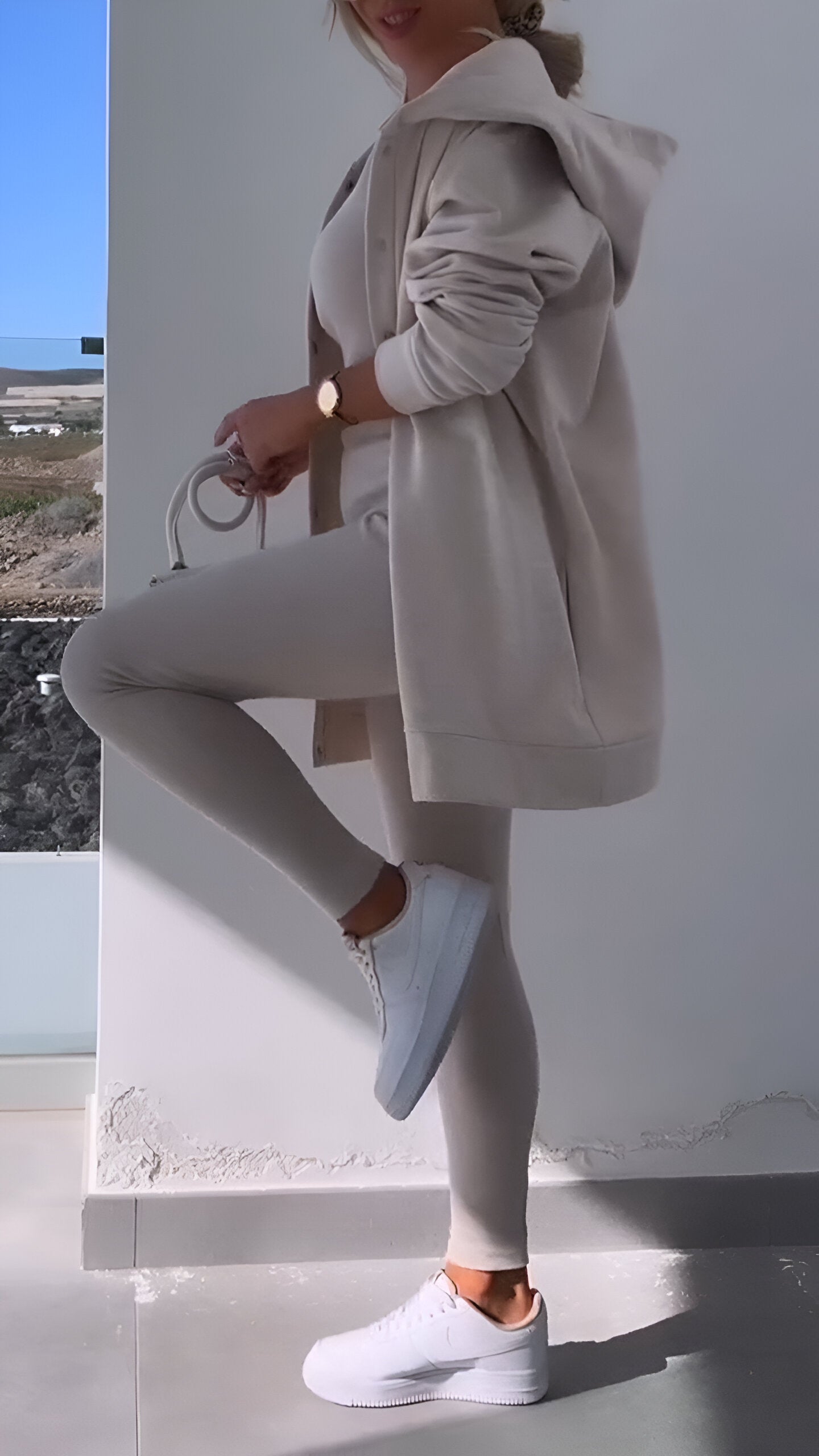 Ivalo | Hættetrøje og Leggings Sæt