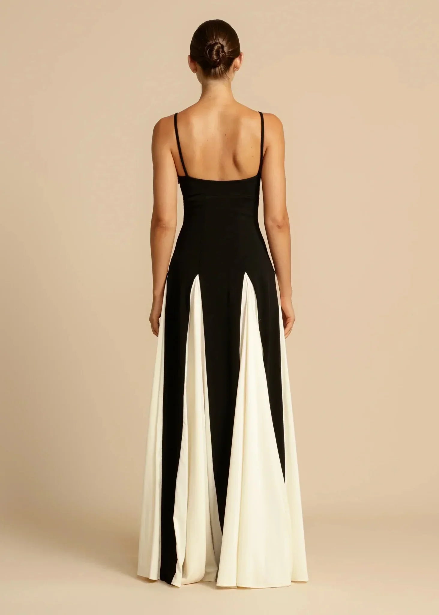 Elise | Elegant Maxi Kjole i To Farver