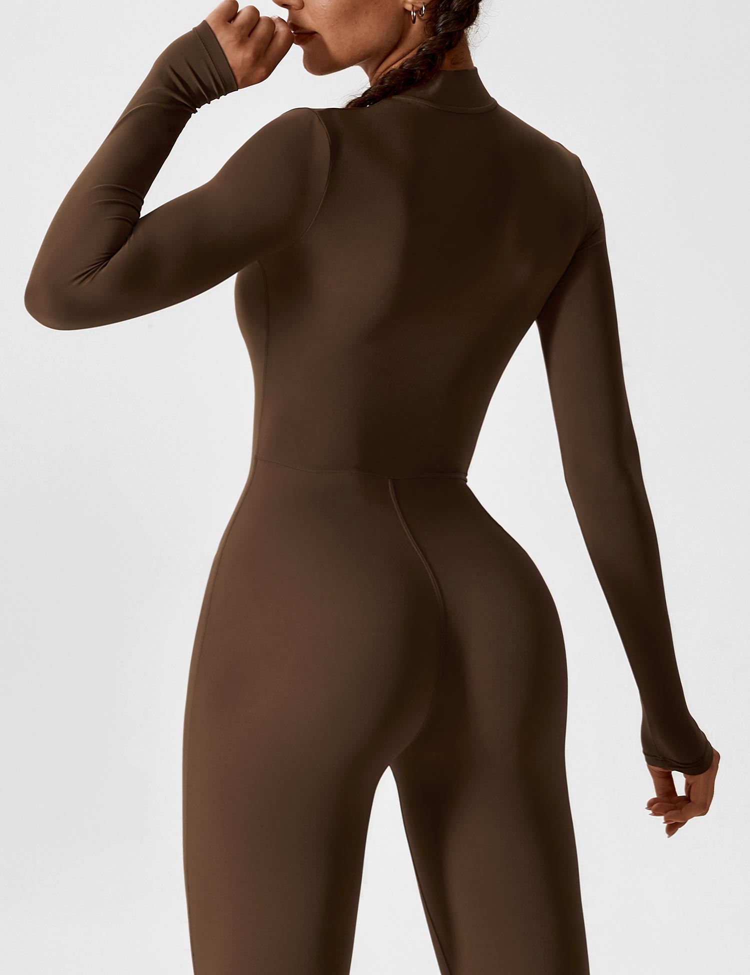 Helga | Elegant Premium Bodysuit med Lynlås