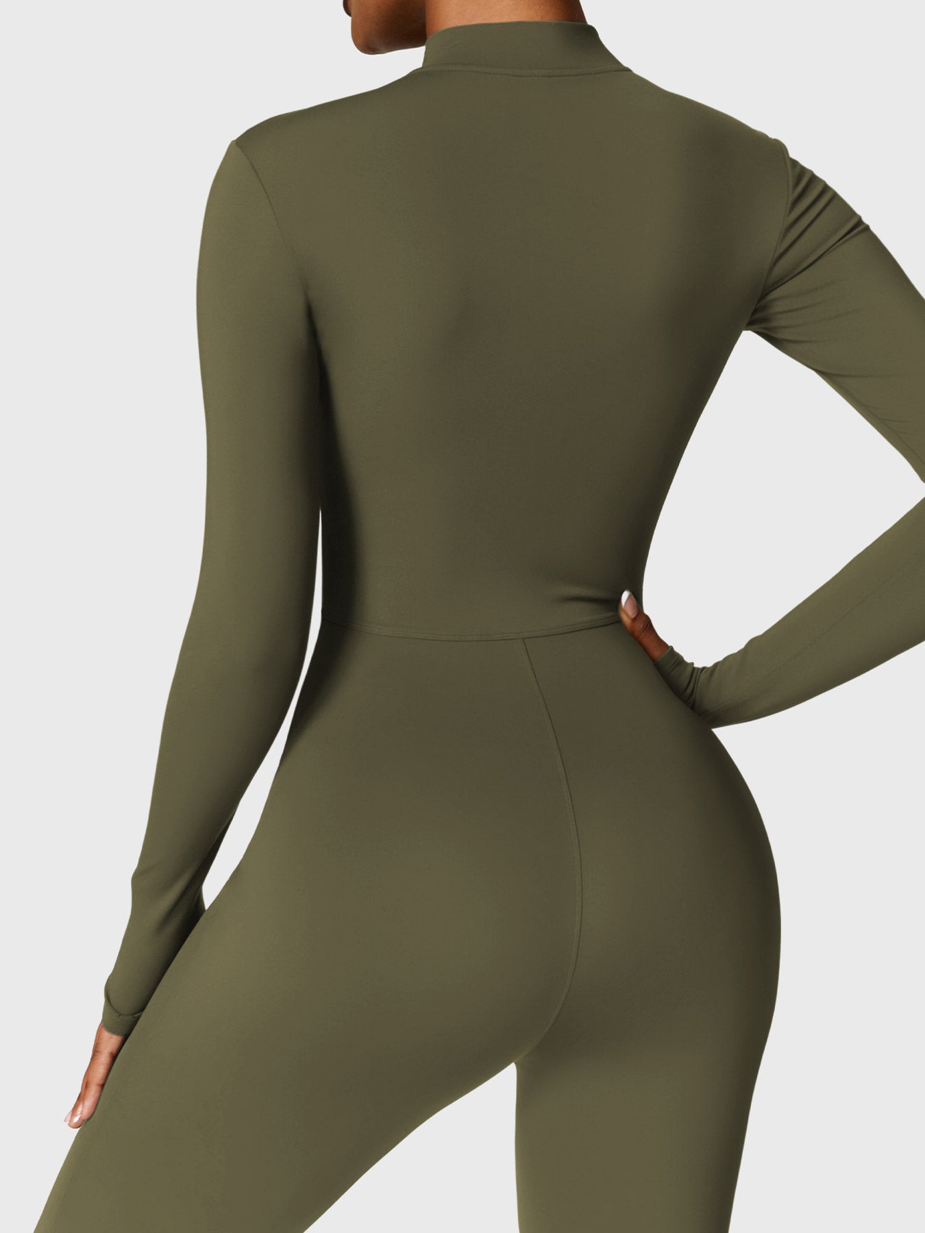Helga | Elegant Premium Bodysuit med Lynlås