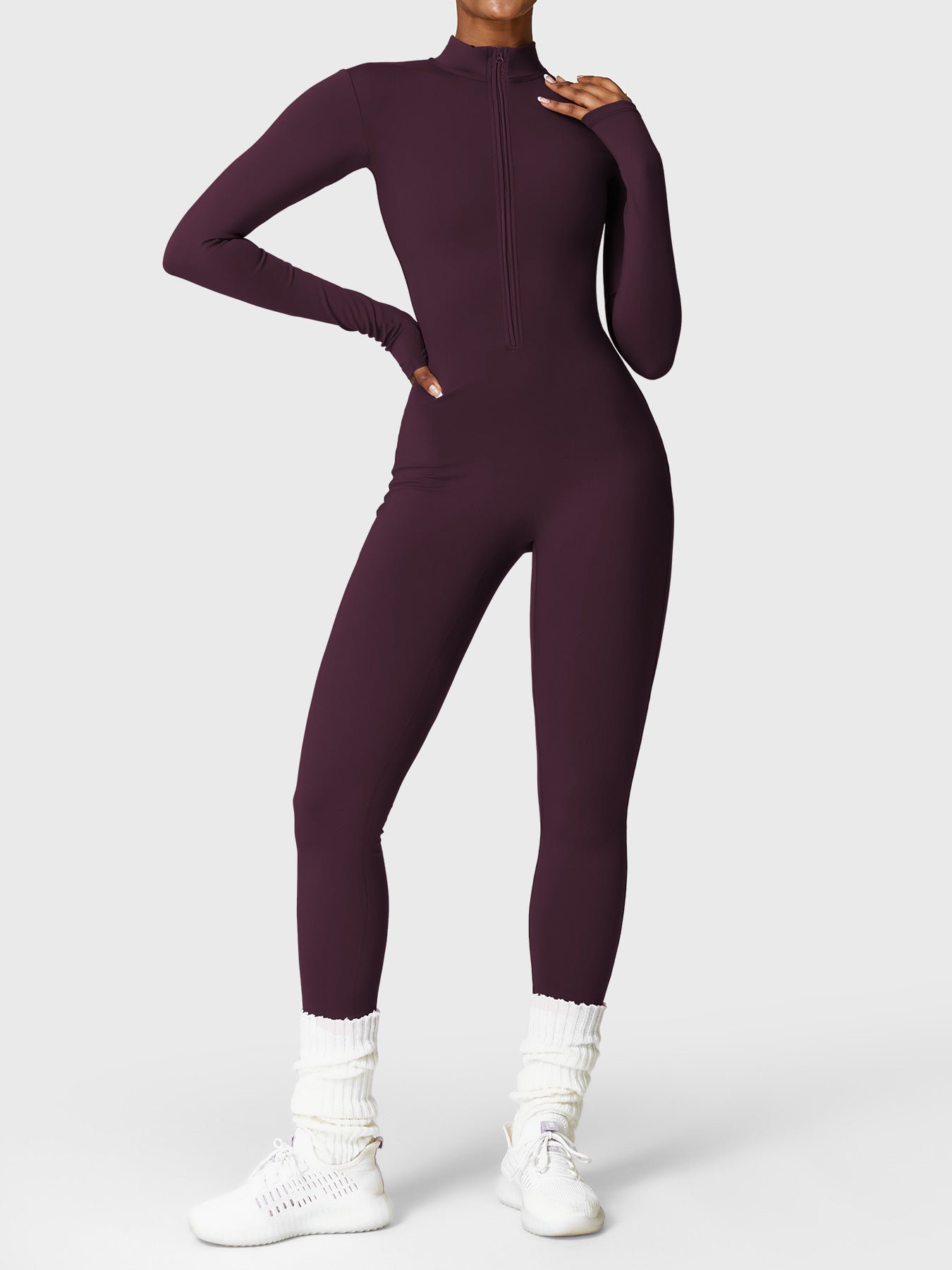 Helga | Elegant Premium Bodysuit med Lynlås